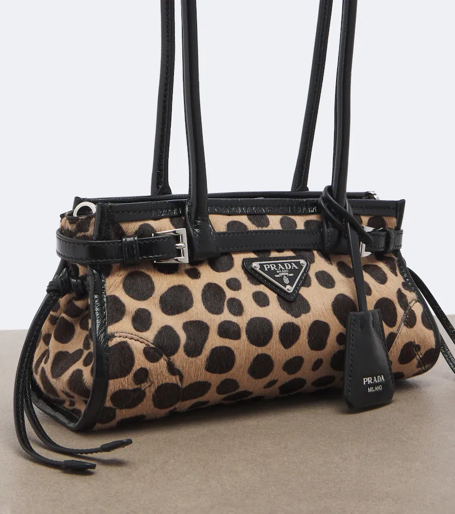 Prada Bonnie Small calf hair shoulder bag | Thumbnail 3