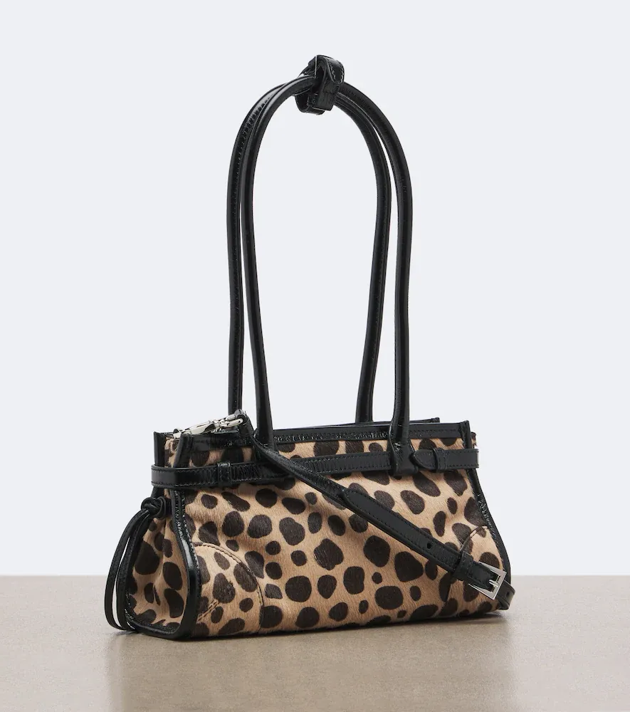 Prada Bonnie Small calf hair shoulder bag | Thumbnail 4