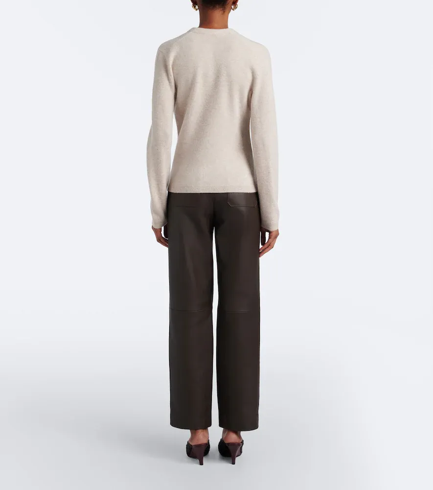 Vince Leather straight pants | Thumbnail 6