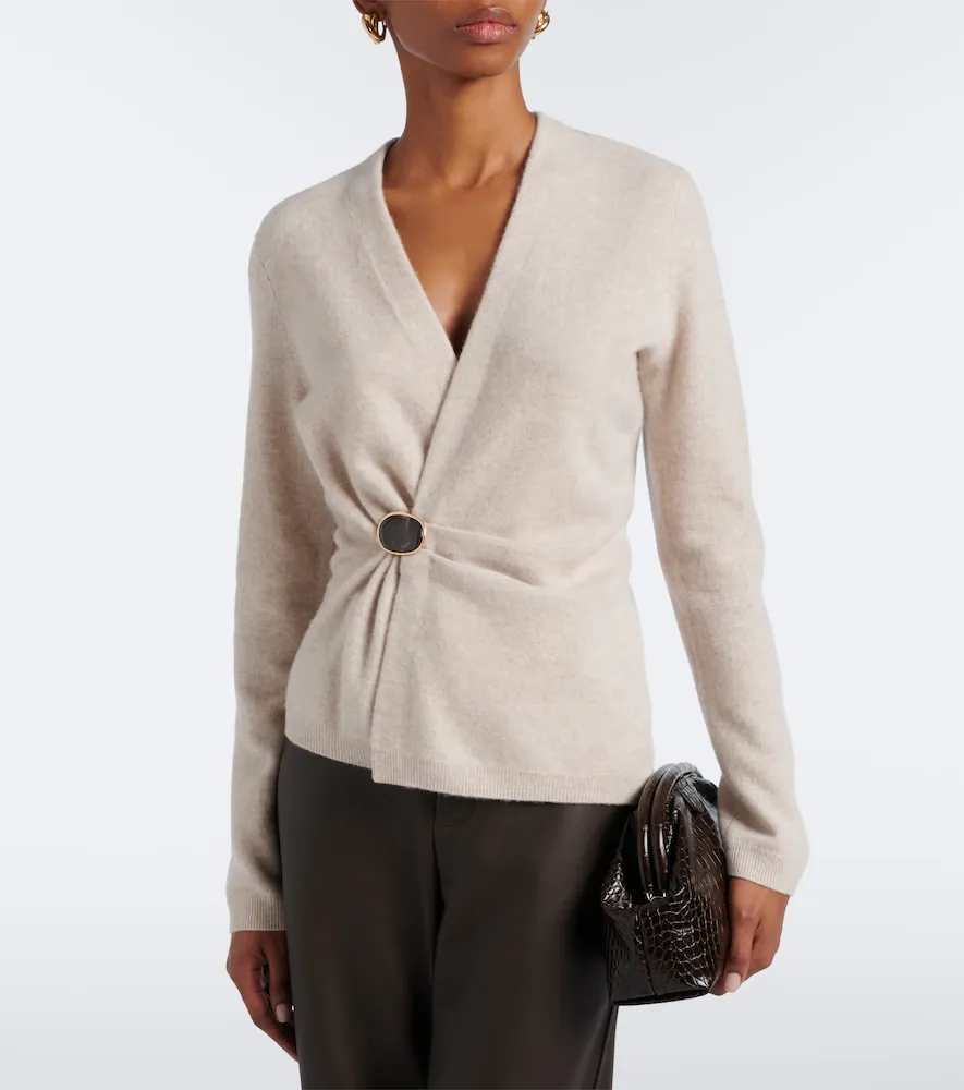 Vince Gathered wool and cashmere sweater | Thumbnail 3 Vince Gathered wool and cashmere sweater | Thumbnail 3