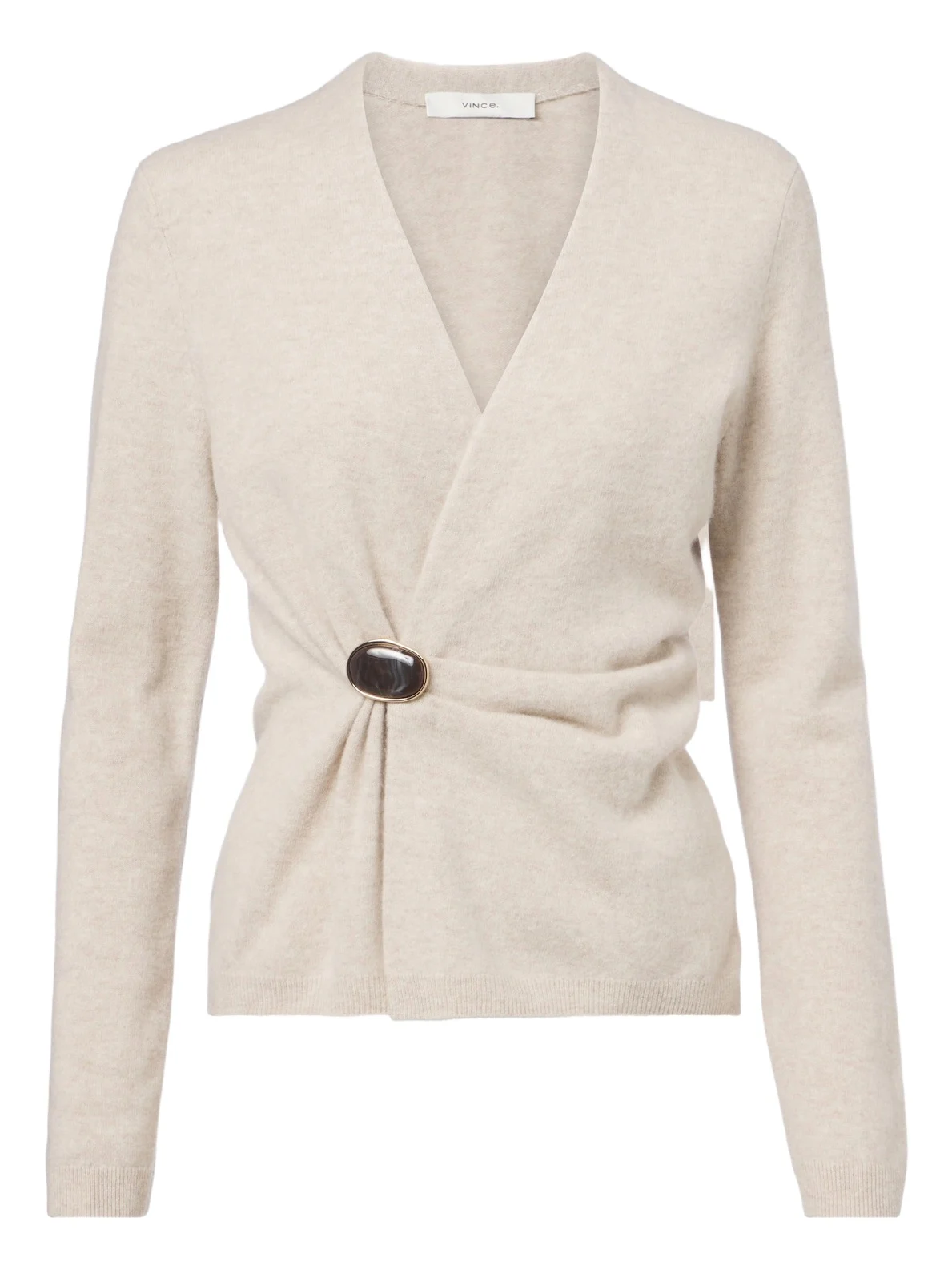 Gathered wool and cashmere sweater Gathered wool and cashmere sweater