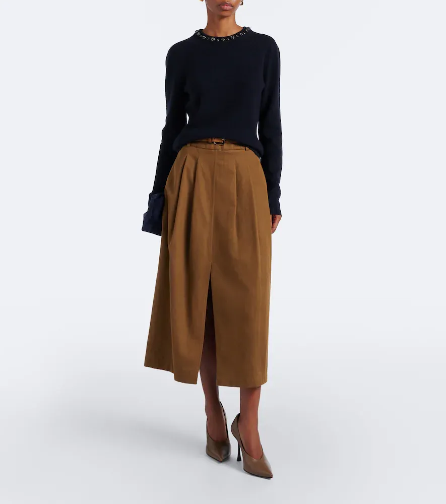 Vince Embellished wool and cashmere-blend sweater | Thumbnail 6 Vince Embellished wool and cashmere-blend sweater | Thumbnail 6