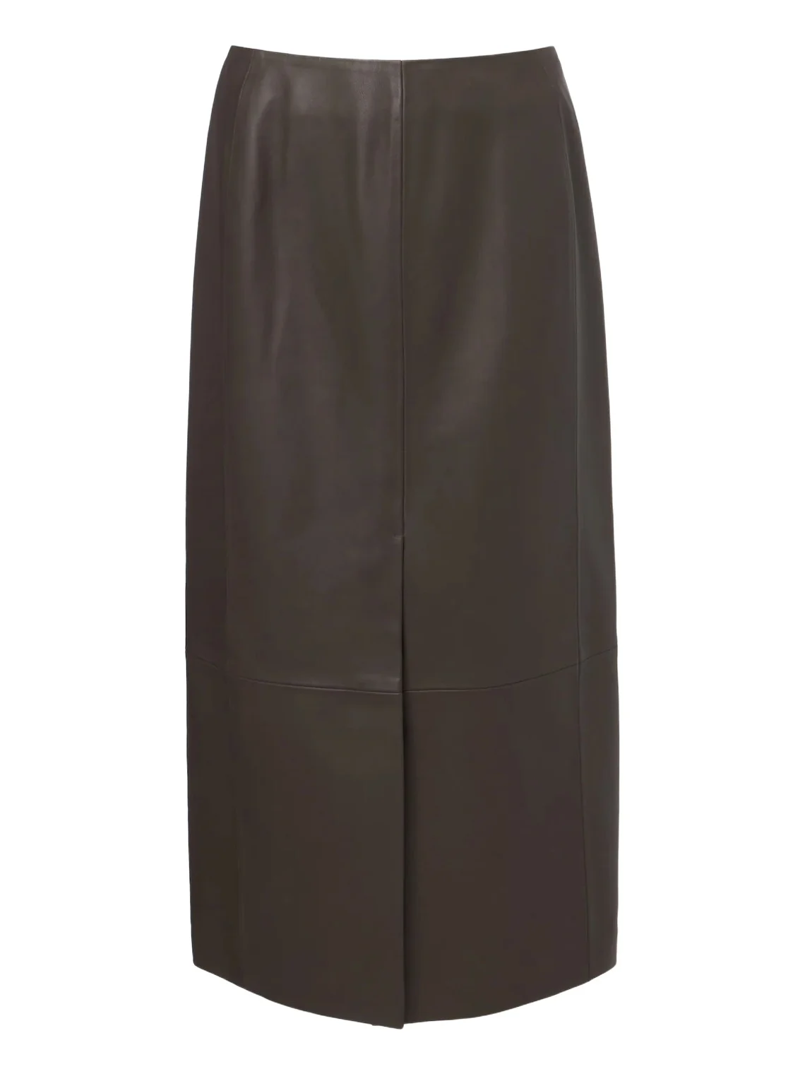 Leather midi skirt Leather midi skirt