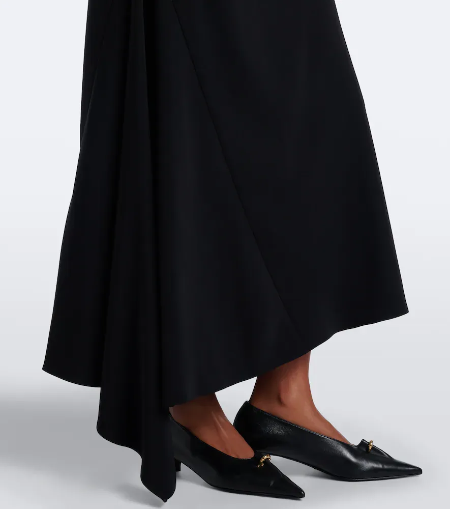 Veronica Beard Brett asymmetric crêpe maxi dress | Thumbnail 2 Veronica Beard Brett asymmetric crêpe maxi dress | Thumbnail 2