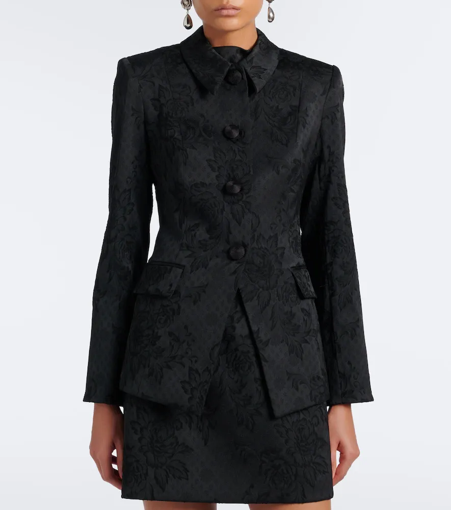 Veronica Beard Bodie floral jacquard jacket | Thumbnail 5