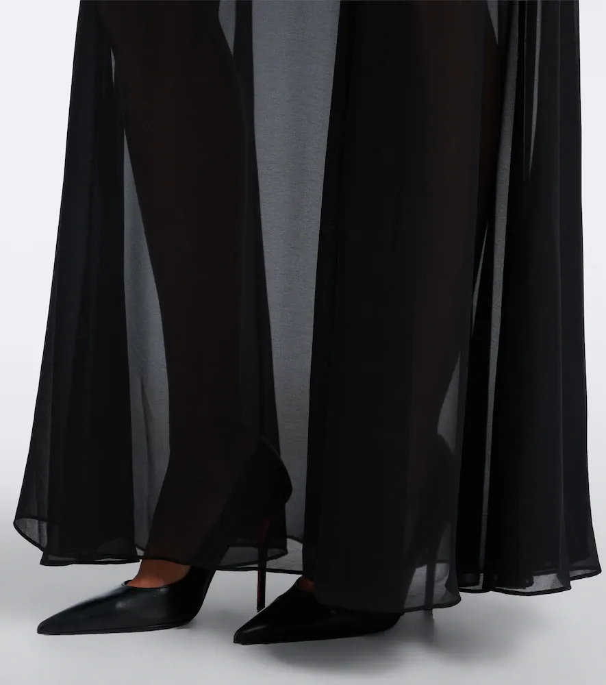 Veronica Beard Luminara embellished chiffon maxi dress | Thumbnail 6 Veronica Beard Luminara embellished chiffon maxi dress | Thumbnail 6