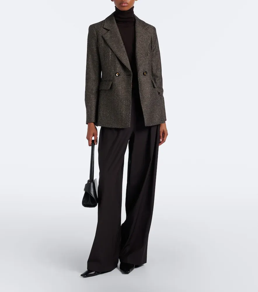 Veronica Beard Tilbury herringbone blazer | Thumbnail 2