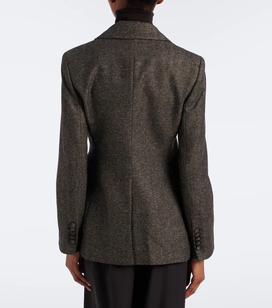 Veronica Beard Tilbury herringbone blazer | Thumbnail 5