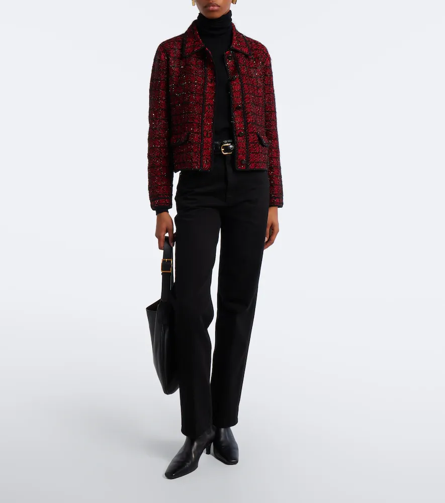 Veronica Beard Blanche tweed jacket | Thumbnail 2 Veronica Beard Blanche tweed jacket | Thumbnail 2
