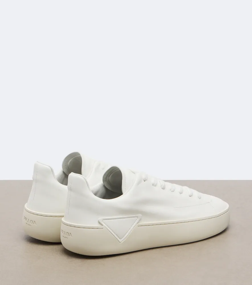 Prada Court leather sneakers | Thumbnail 4 Prada Court leather sneakers | Thumbnail 4