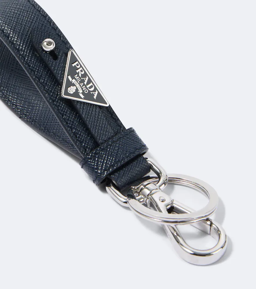 Prada Saffiano leather keychain | Thumbnail 2