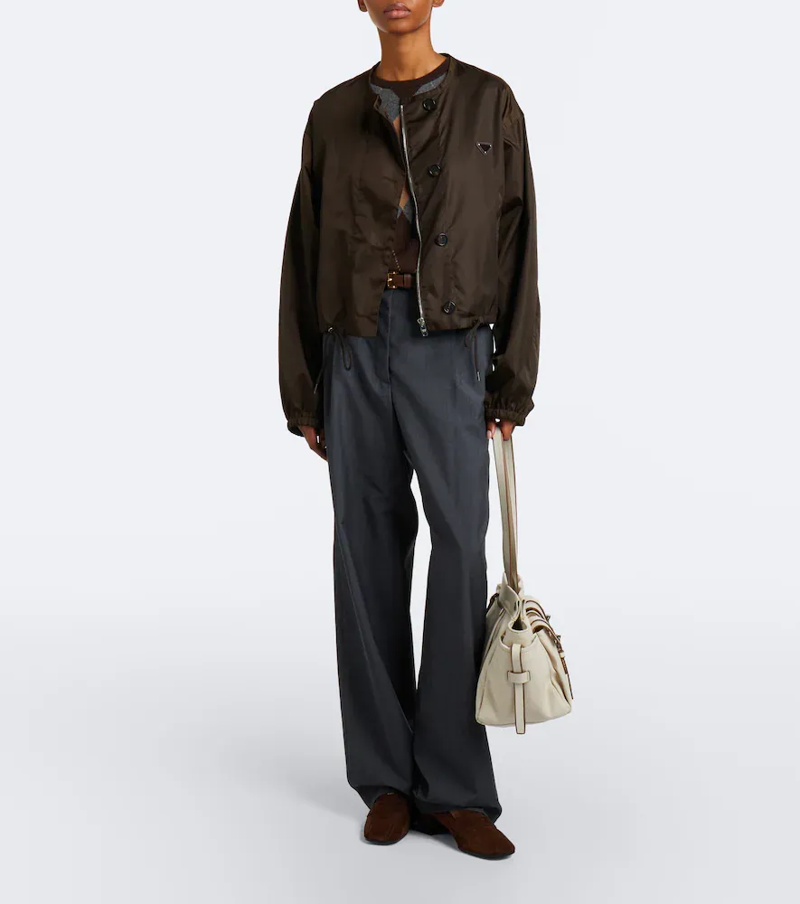 Prada Route Large canvas tote bag | Thumbnail 7 Prada Route Large canvas tote bag | Thumbnail 7