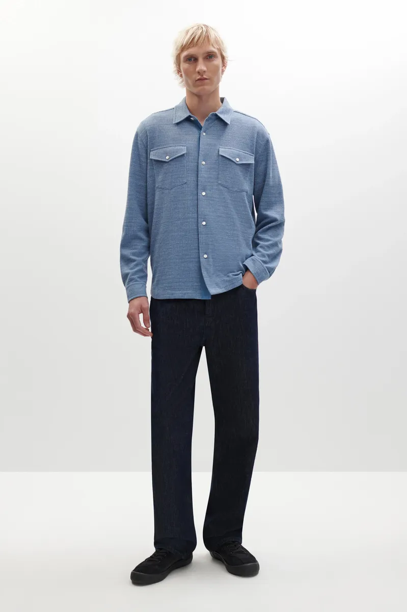 Simkhai Carter Refined Workwear Shirt | Thumbnail 2 Simkhai Carter Refined Workwear Shirt | Thumbnail 2