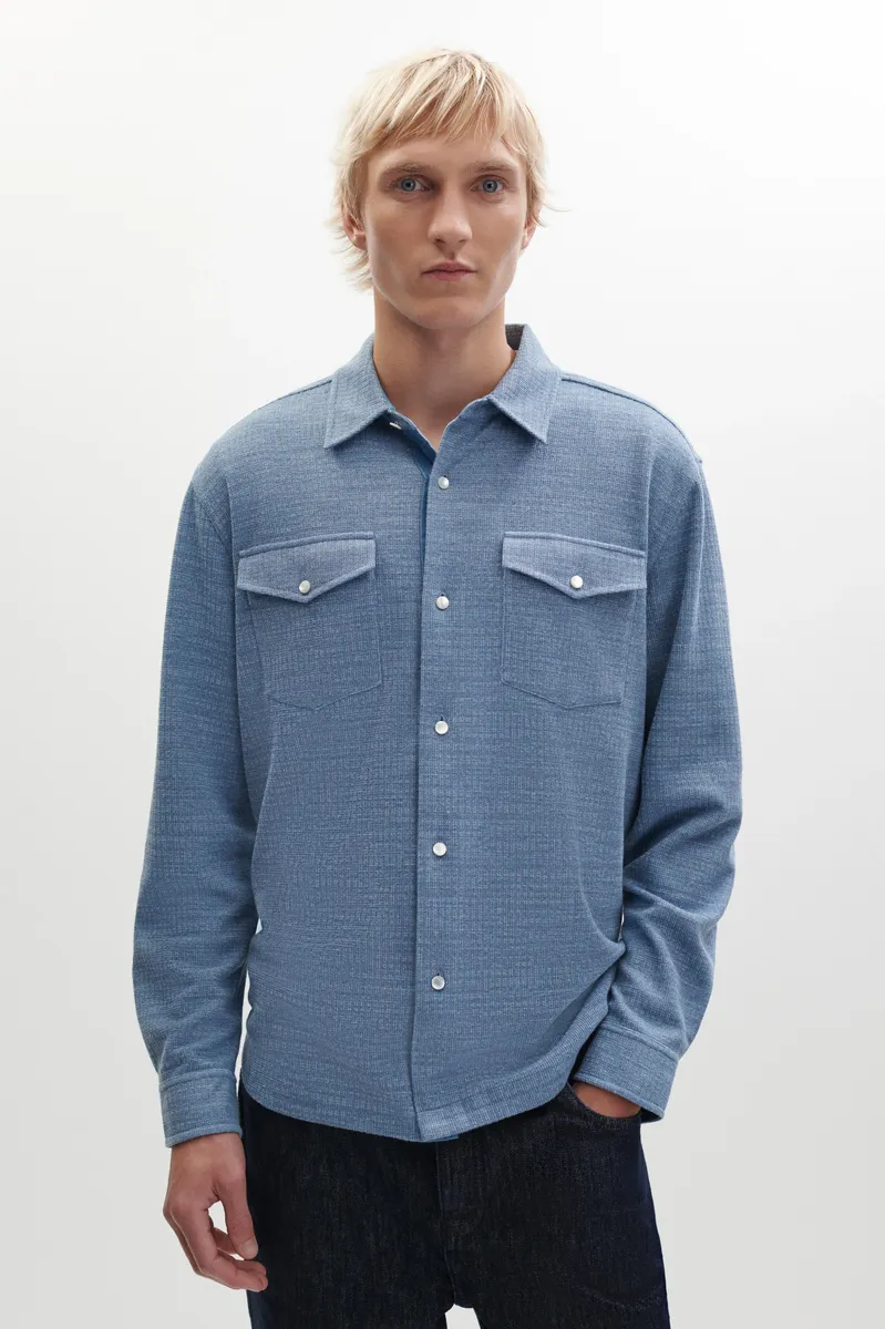 Simkhai Carter Refined Workwear Shirt | Thumbnail 4 Simkhai Carter Refined Workwear Shirt | Thumbnail 4