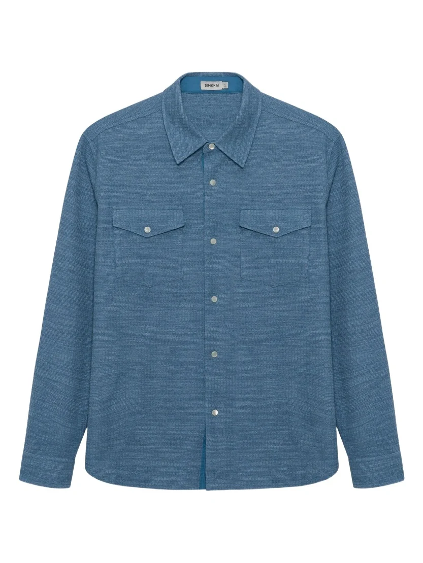 Simkhai Carter Refined Workwear Shirt