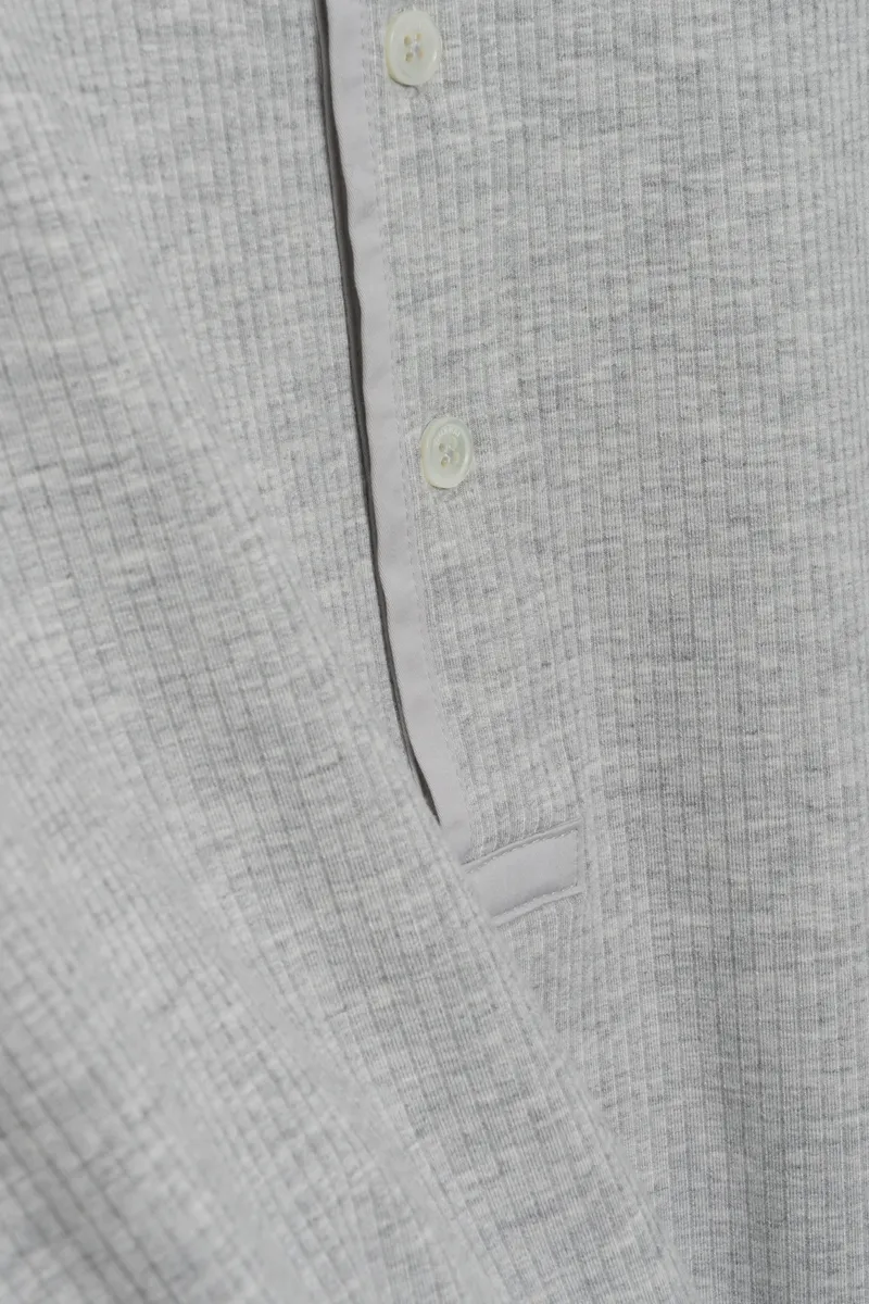 Simkhai Glen Ribbed Henley | Thumbnail 2 Simkhai Glen Ribbed Henley | Thumbnail 2