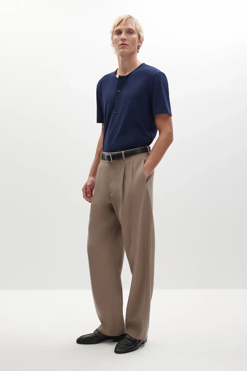 Simkhai Glen Ribbed Henley | Thumbnail 4