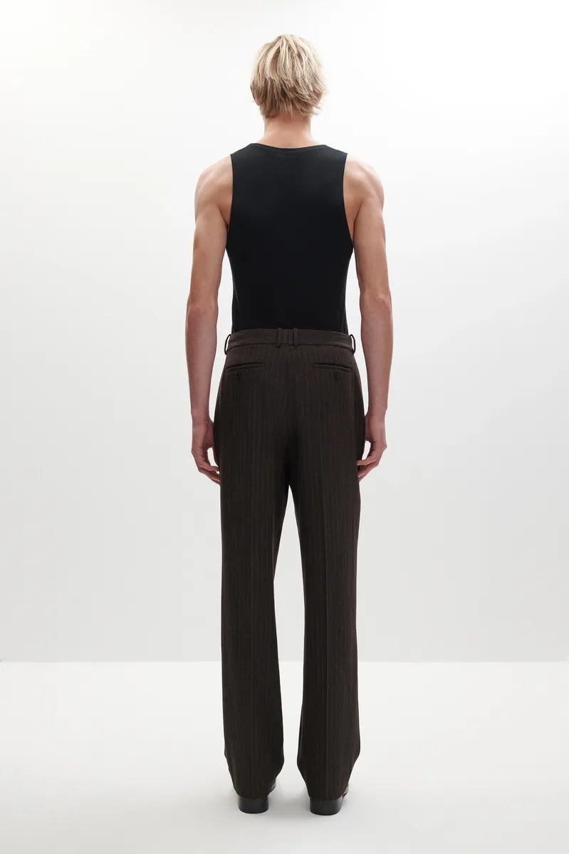 Simkhai Julian Pleated Pinstripe Trouser | Thumbnail 6