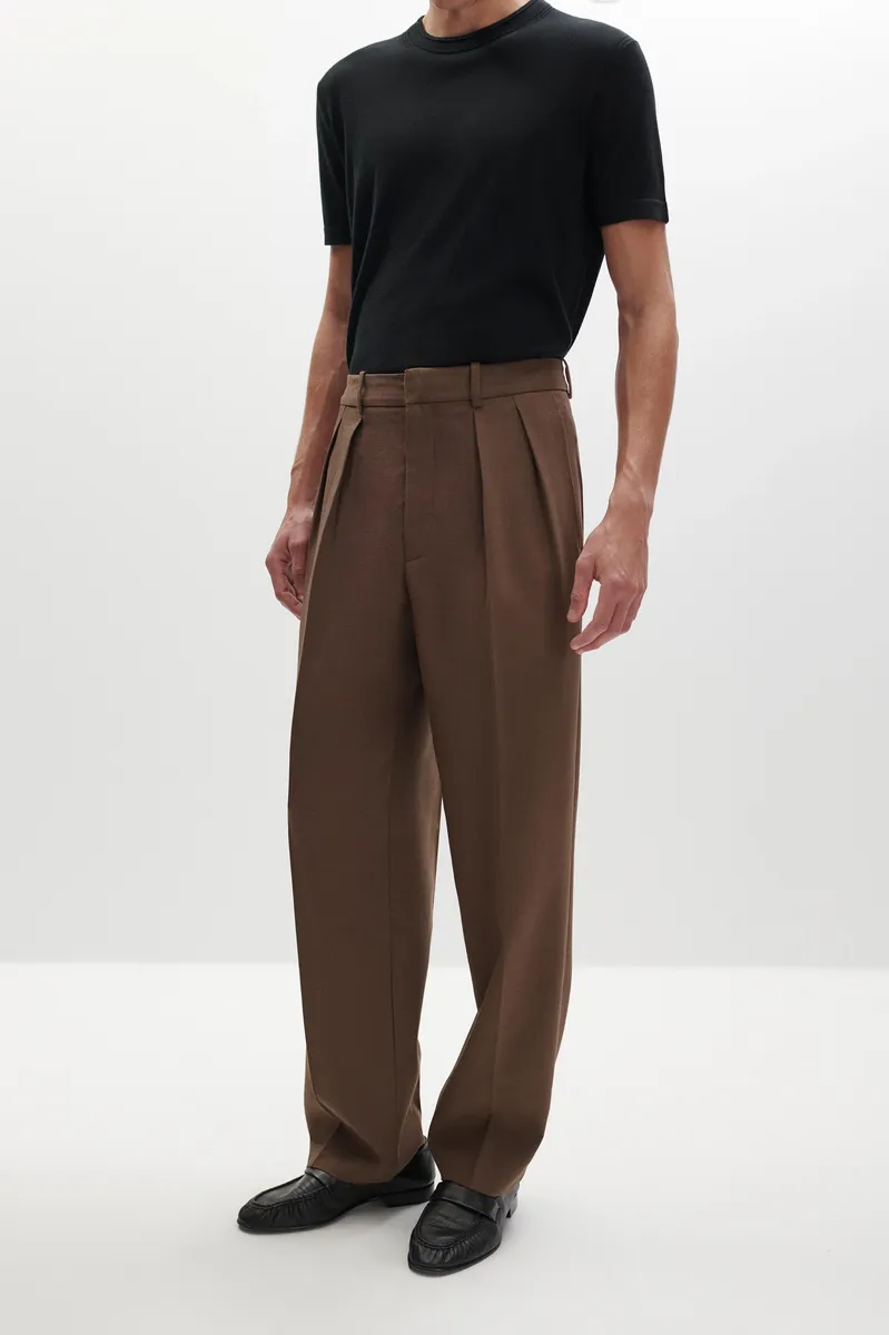 Simkhai Julian Pleated Trouser | Thumbnail 3 Simkhai Julian Pleated Trouser | Thumbnail 3