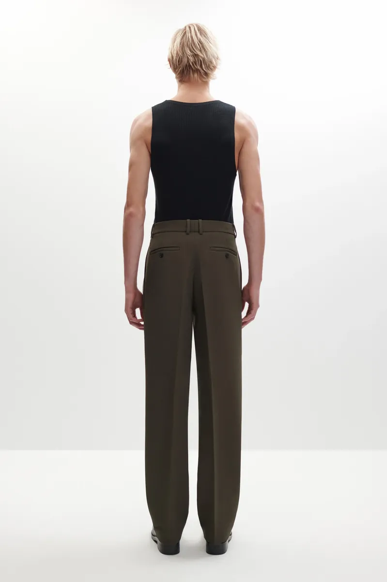 Simkhai Julian Pleated Twill Trouser | Thumbnail 6 Simkhai Julian Pleated Twill Trouser | Thumbnail 6