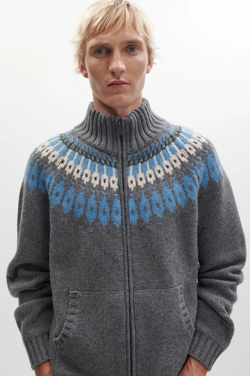Simkhai Marlowe Zip Cardigan | Thumbnail 3 Simkhai Marlowe Zip Cardigan | Thumbnail 3