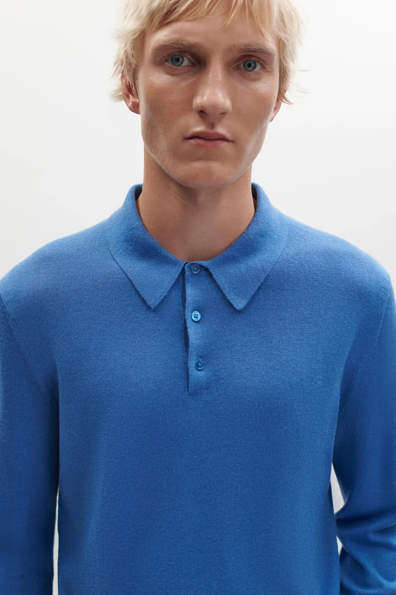 Simkhai Reynolds Knit Polo | Thumbnail 3