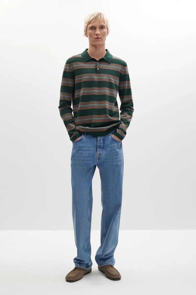 Simkhai Reynolds Knit Polo | Thumbnail 2
