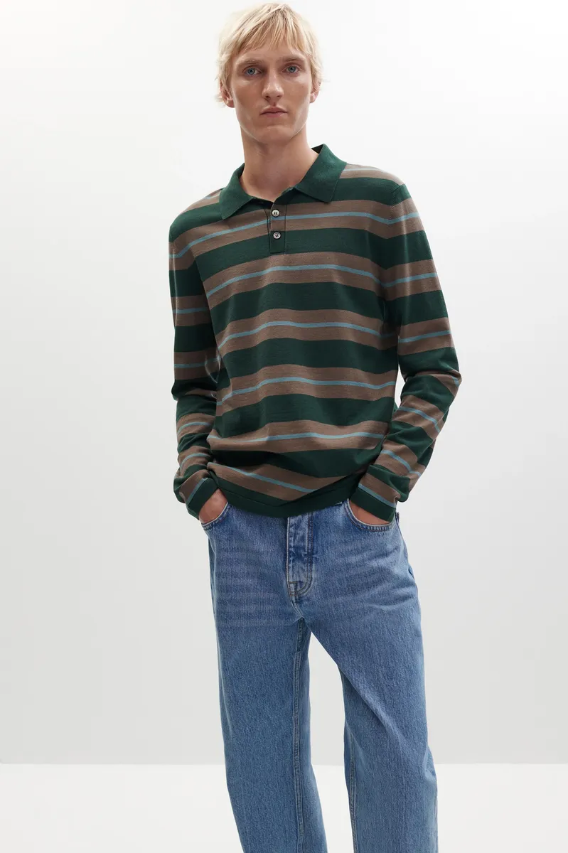 Simkhai Reynolds Knit Polo | Thumbnail 3