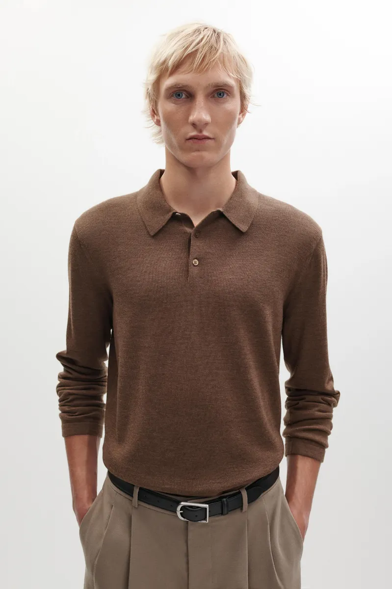 Simkhai Reynolds Knit Polo | Thumbnail 3