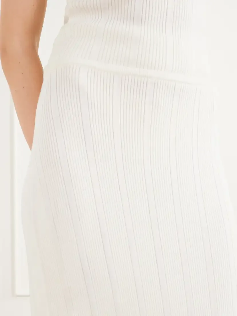 COLLEEN ALLEN Ribbed-knit Merino Wool Maxi Skirt | Thumbnail 5 COLLEEN ALLEN Ribbed-knit Merino Wool Maxi Skirt | Thumbnail 5