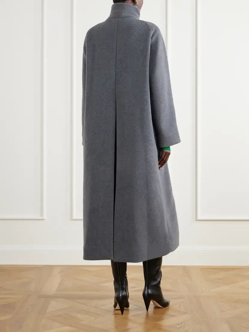 COLLEEN ALLEN High-collar Fleece Coat | Thumbnail 3
