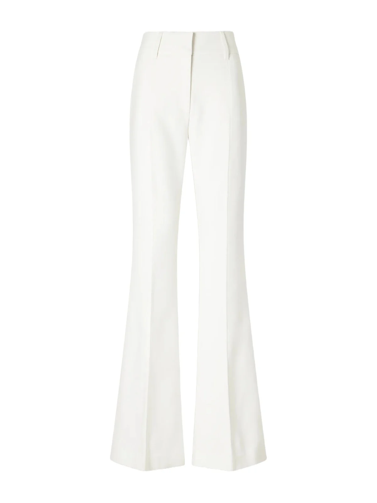 Gabriela Hearst Rhein Paneled Cotton And Linen-blend Woven Flared Pants