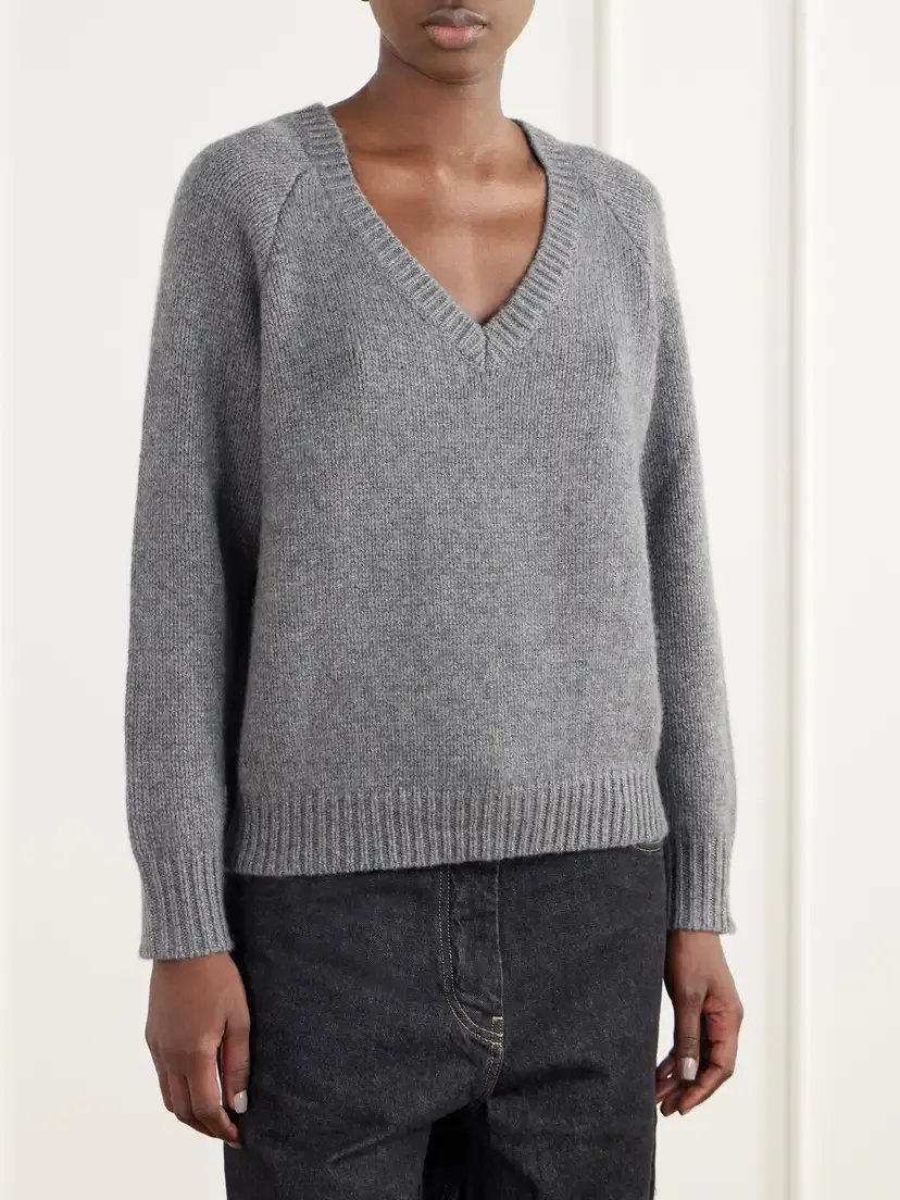 Jamie Haller The V Fave Cashmere Sweater | Thumbnail 3 Jamie Haller The V Fave Cashmere Sweater | Thumbnail 3