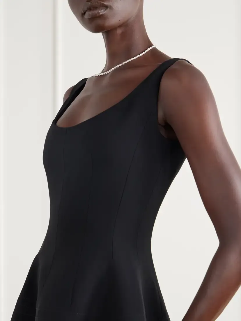 FFORME Alodia Paneled Crepe Midi Dress | Thumbnail 4 FFORME Alodia Paneled Crepe Midi Dress | Thumbnail 4