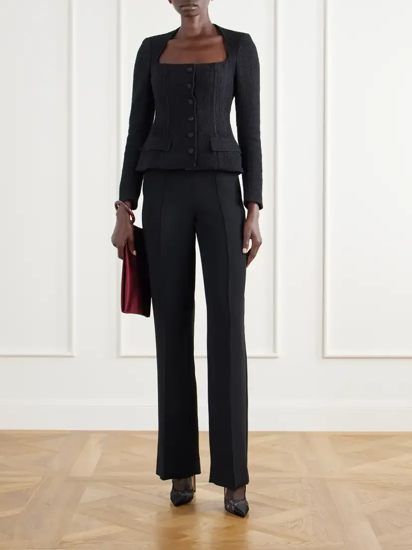 Dolce & Gabbana Bustier Tweed Jacket | Thumbnail 2 Dolce & Gabbana Bustier Tweed Jacket | Thumbnail 2