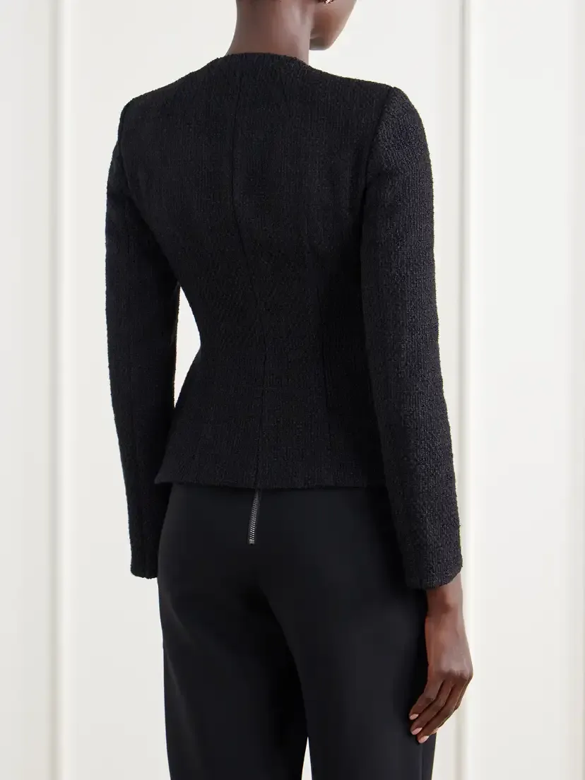 Dolce & Gabbana Bustier Tweed Jacket | Thumbnail 3 Dolce & Gabbana Bustier Tweed Jacket | Thumbnail 3