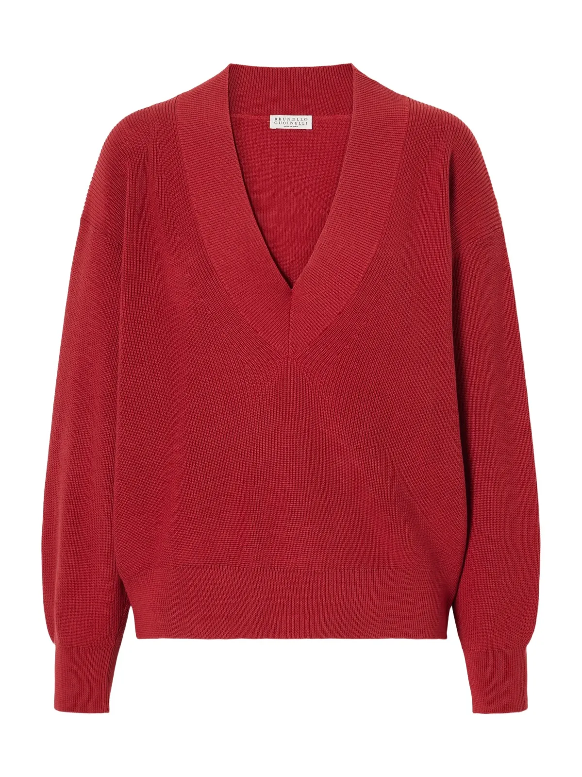 Brunello Cucinelli Ribbed Cotton Sweater