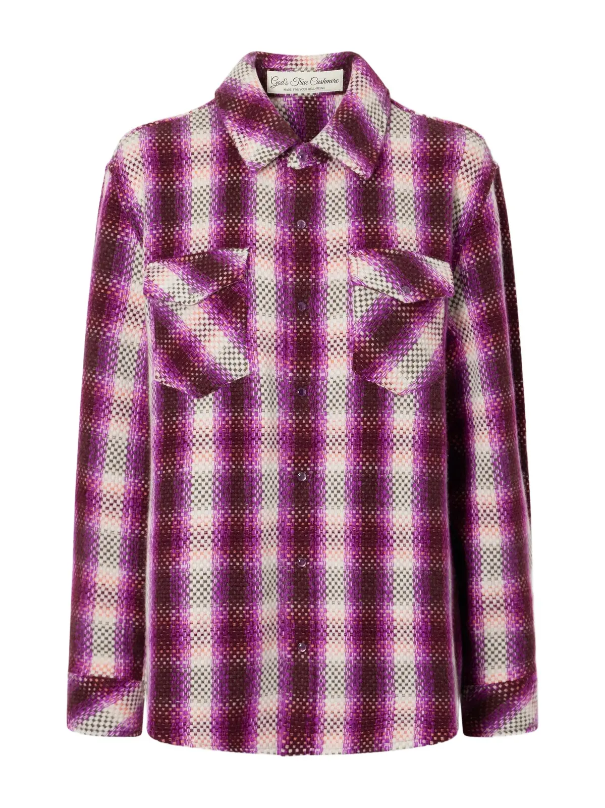 Frontier Checked Cashmere Shirt