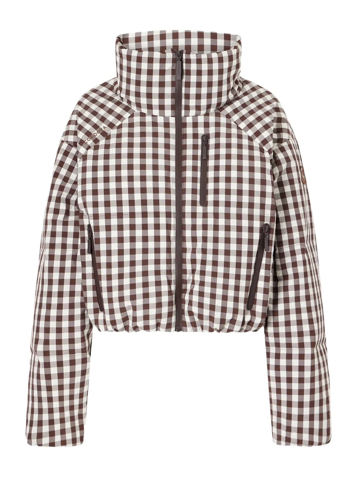 Cordova Cortina Checked Shell Down Ski Jacket