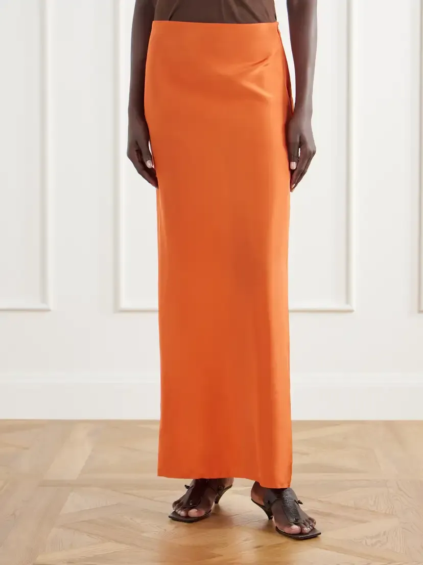 COLLEEN ALLEN Silk-habotai Maxi Skirt | Thumbnail 3 COLLEEN ALLEN Silk-habotai Maxi Skirt | Thumbnail 3