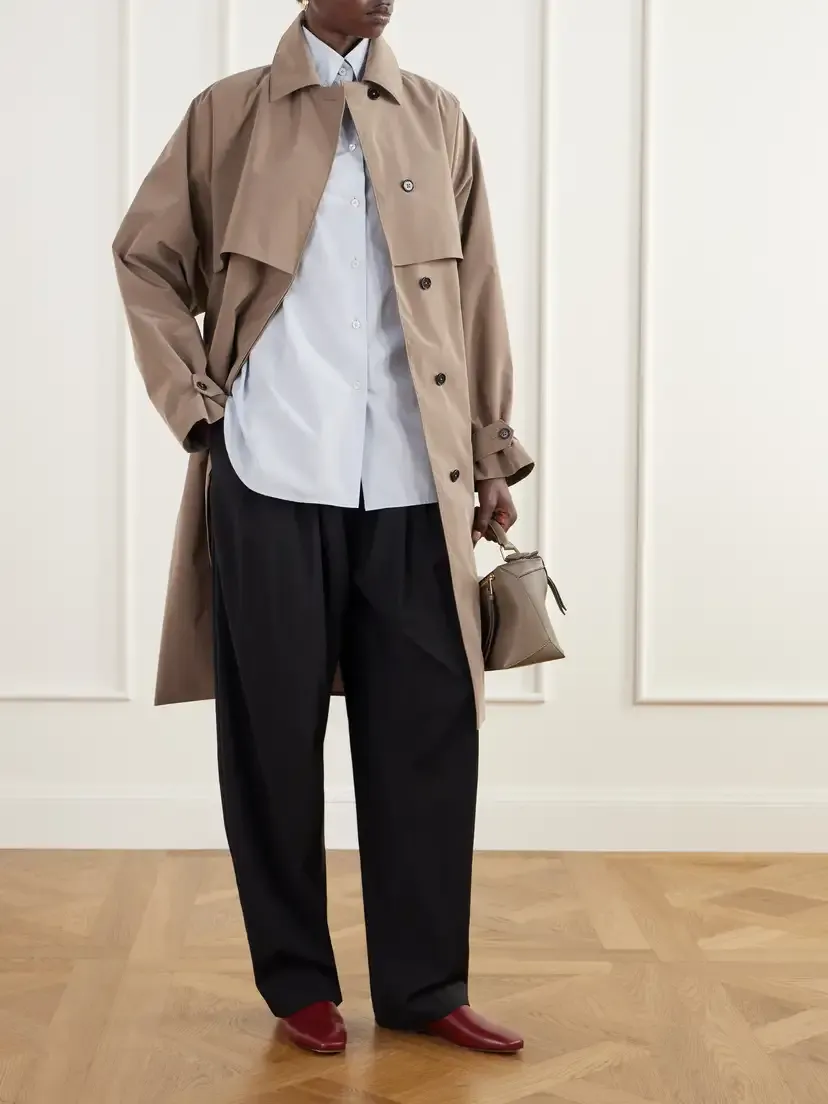 Jil Sander Shell Trench Coat | Thumbnail 2 Jil Sander Shell Trench Coat | Thumbnail 2