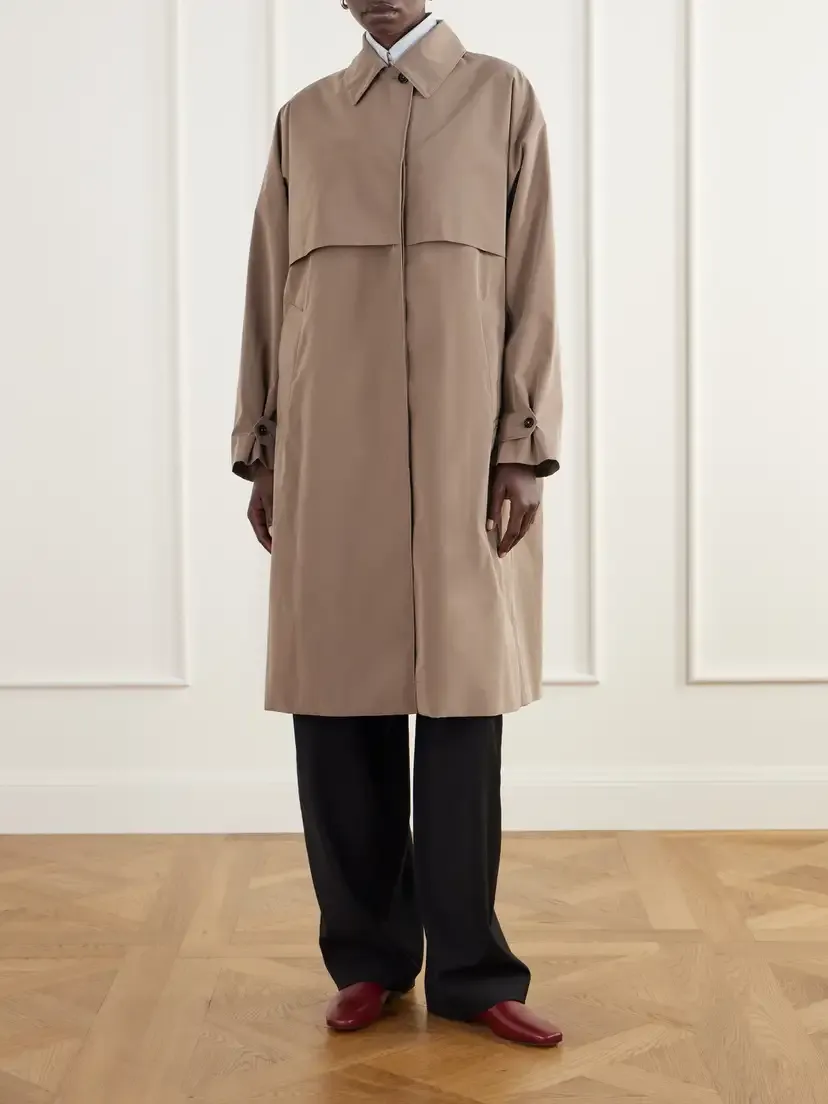 Jil Sander Shell Trench Coat | Thumbnail 3 Jil Sander Shell Trench Coat | Thumbnail 3