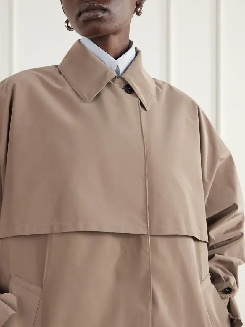 Jil Sander Shell Trench Coat | Thumbnail 5 Jil Sander Shell Trench Coat | Thumbnail 5