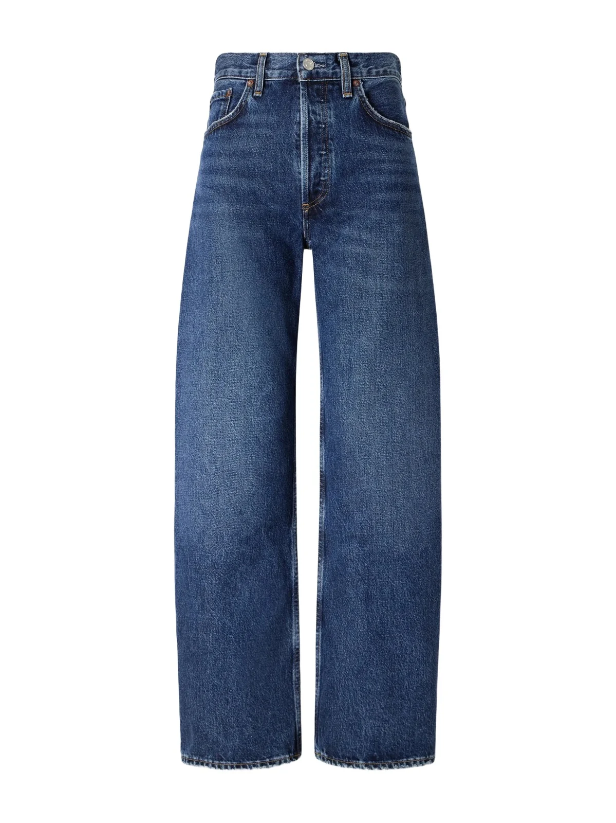 AGOLDE Arc Mid-rise Wide-leg Jeans