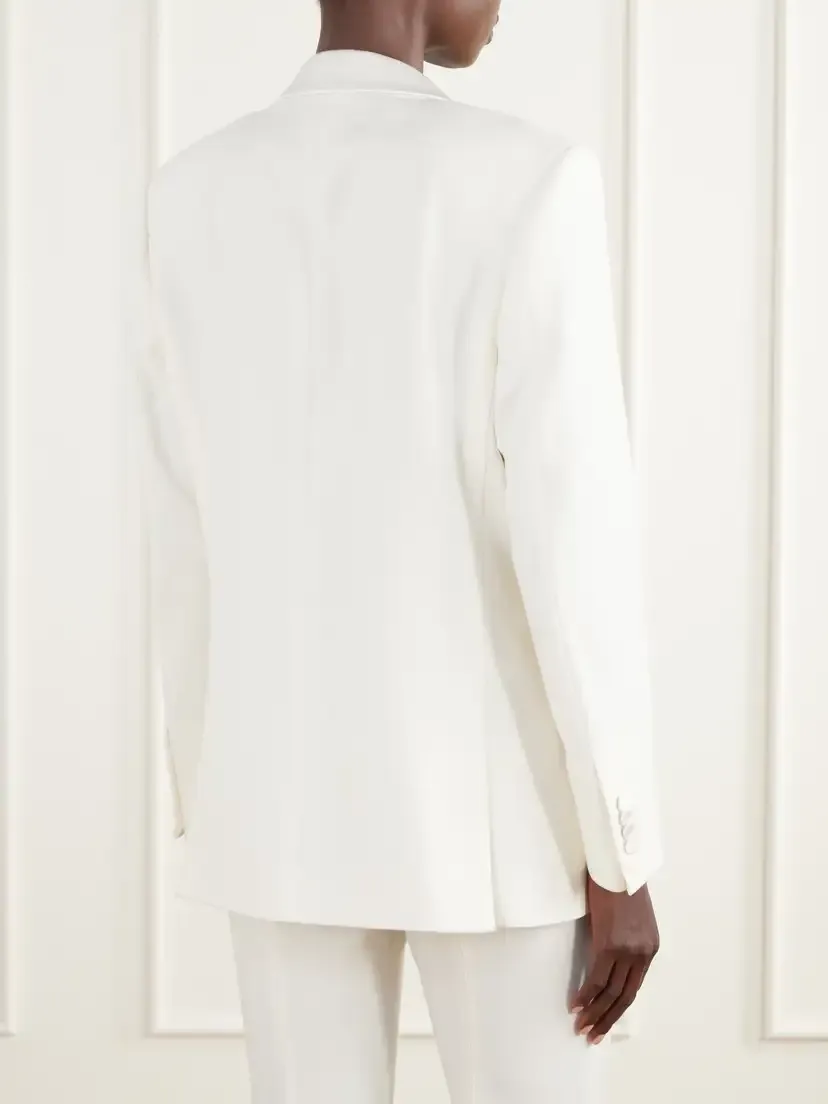 Gabriela Hearst Ivy Wool-woven Blazer | Thumbnail 4 Gabriela Hearst Ivy Wool-woven Blazer | Thumbnail 4