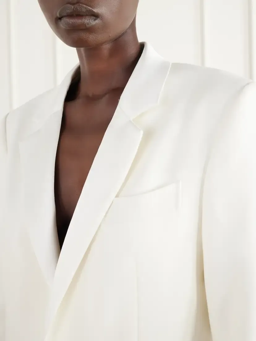 Gabriela Hearst Ivy Wool-woven Blazer | Thumbnail 5 Gabriela Hearst Ivy Wool-woven Blazer | Thumbnail 5