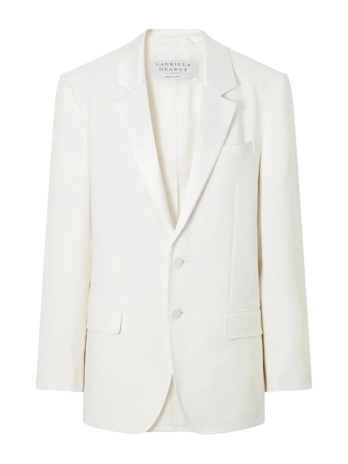 Gabriela Hearst Ivy Wool-woven Blazer