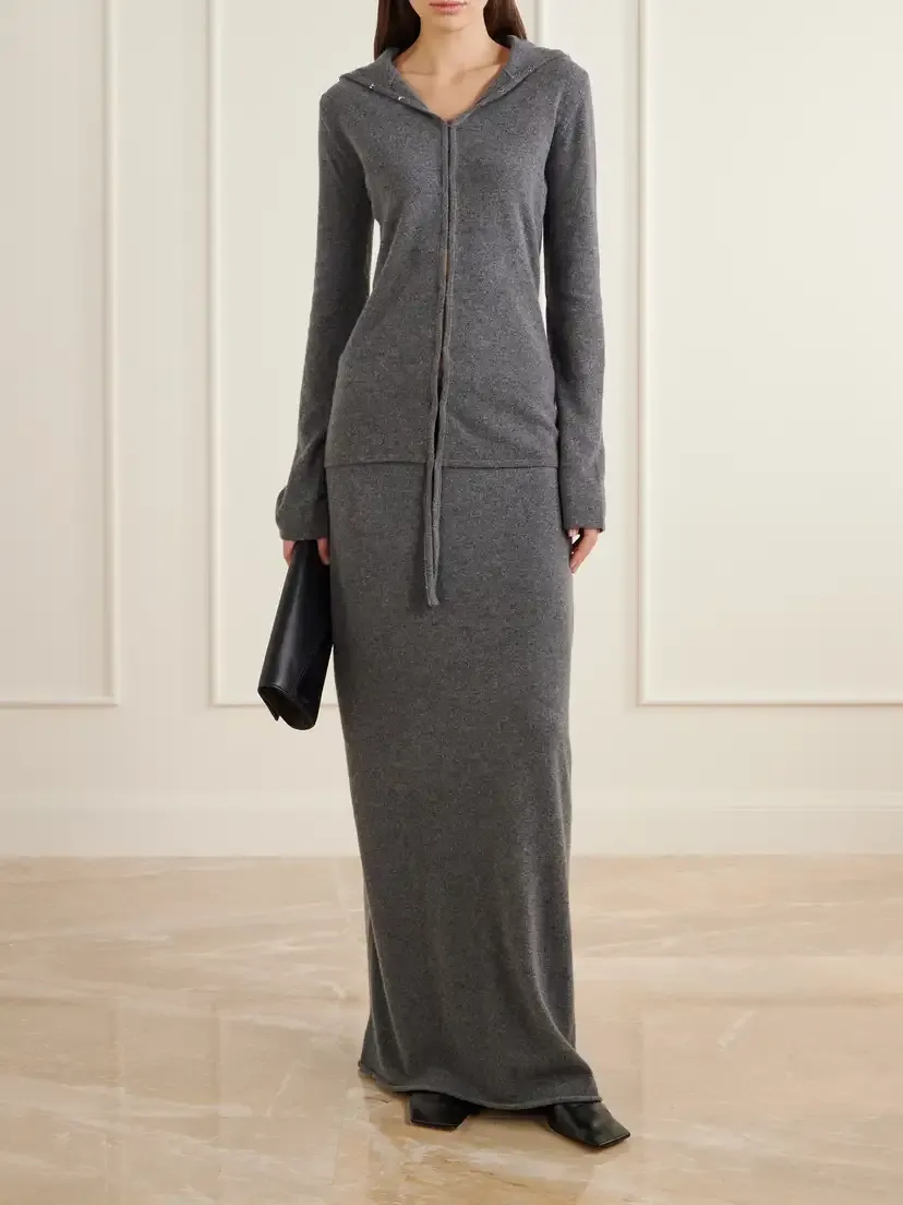 COLLEEN ALLEN Merino Wool Knitted Maxi Skirt | Thumbnail 2 COLLEEN ALLEN Merino Wool Knitted Maxi Skirt | Thumbnail 2