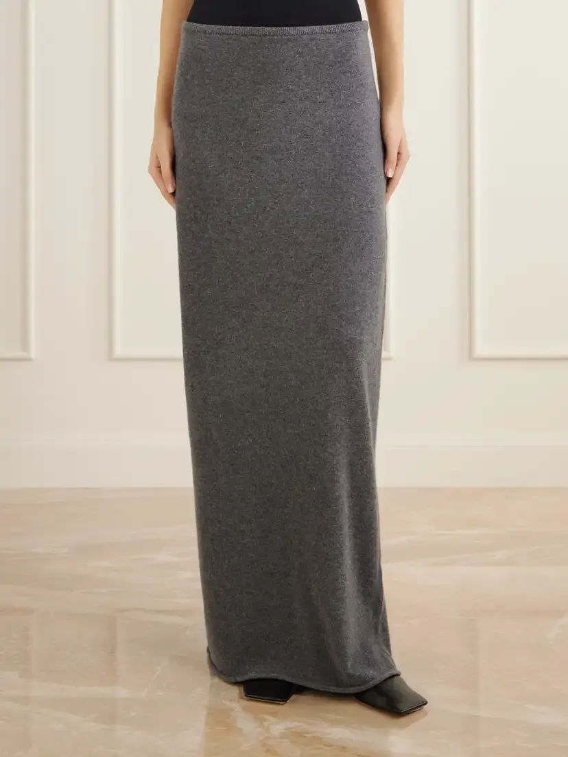 COLLEEN ALLEN Merino Wool Knitted Maxi Skirt | Thumbnail 3 COLLEEN ALLEN Merino Wool Knitted Maxi Skirt | Thumbnail 3