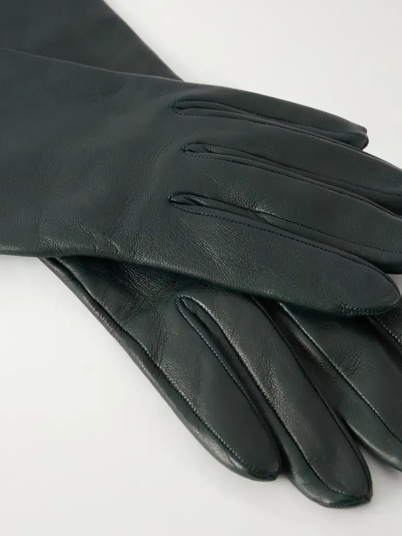 Nour Hammour Leather Gloves | Thumbnail 2 Nour Hammour Leather Gloves | Thumbnail 2